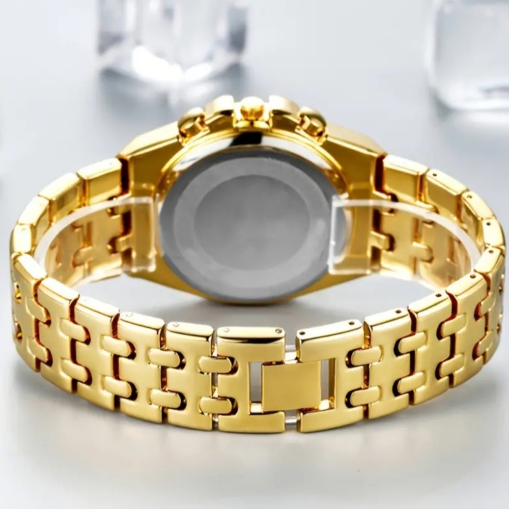 Golden Rhinestones Watch - Picture 6 of 7